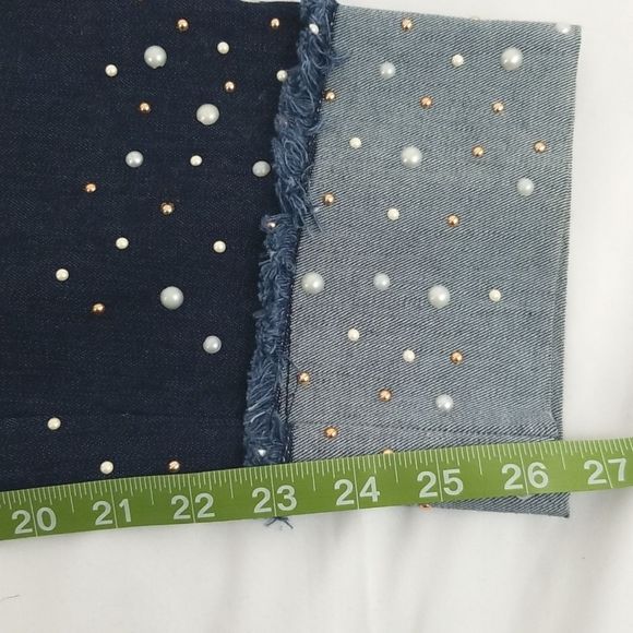 Joanna Hope Jeans with Cuffed Embellishments Size 22.  0085 - Picture 6 of 9